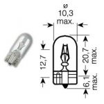 OSRAM 24 VOLT 3W BÜYÜK DİPSİZ Resim 2