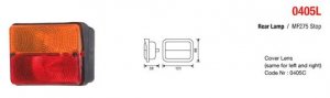 ÜÇLER 275 MASSEY FERGUSON STOP LAMBASI (SOKETLİ)(KABLOLU)