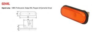 ÜÇLER BMC PROFESYONEL ÇAMURLUK SİNYAL LAMBA