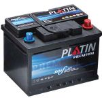 PLATİN 12 VOLT 50 AMPER Ca Ca L1 DÜZ MF AKÜ Resim 1