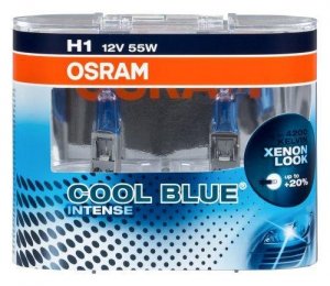 OSRAM 12 VOLT H1 55W CBI % 20 DAHA PARLAK BEYAZ IŞIK