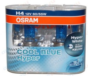 OSRAM 12 VOLT H4 55/60W 43T CBH BEYAZ IŞIK 5000 KELVİN 