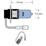 OSRAM 24 VOLT H3 70W NORMAL IŞIK LAMBA Resim 2