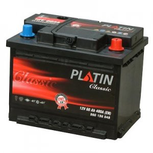 PLATİN 12 VOLT 60 AMPER Ca Ca DÜZ AKÜ